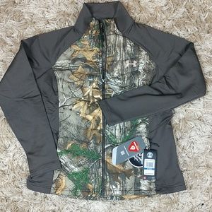 UA Women's ColdGear Base Hybrid Jacket